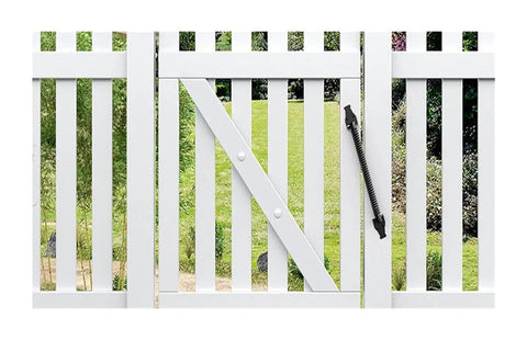 Heavy Duty Tension Spring Gate Closer For Wooden Fence Gates Auto Close Device Easy Install Keeps Gate Closing Smooth And Secure