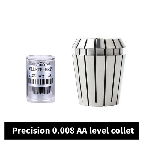 Ergonomic ER16 Spring Collet Chuck With Secure Grip For Milling Lathe Tool Perfect For CNC Machining And Precision Work, showing precision collet size Ф3 AA.