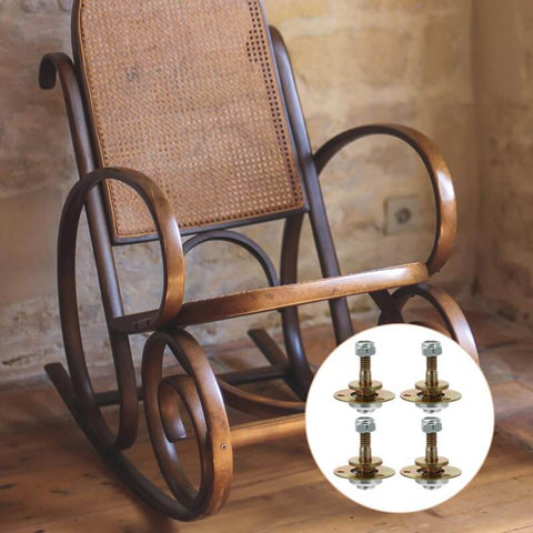 Rocking Chair Bearings Replacement Kit Four High Precision Metal Bearings For Rocking Chair Repair And Assembly with connectors