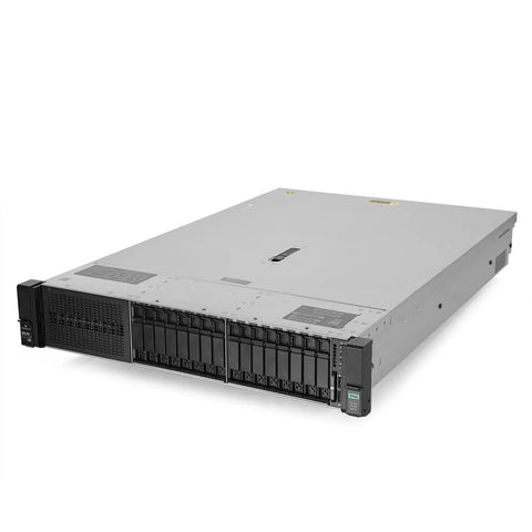 Certified Renewed ProLiant DL380 Gen10 Enterprise Server With 3.6 GHz 16 Core CPU, 768 GB RAM, And 16 TB NVMe Storage, rear view.