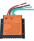 Top Shelf Wind Turbine Controller For 12 Volt And 24 Volt Systems with wires for low speed wind operation.