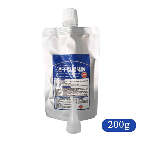 Heavy Duty Roof Sealant And Crack Patch For Asphalt Shingles And Metal Roofs Creates An Instant Watertight Barrier, 200g flexible pouch.