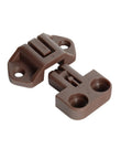 Hardcore Table Alignment Lock And Strike Kit Brown Shade 10 Pack Heavy Duty Cabinet Hardware For Mobile Workbenches showing a brown locking mechanism.