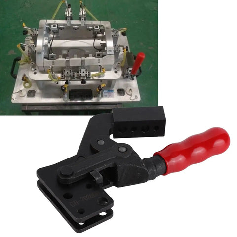 Quick Release Toggle Clamp Beefy Heavy Duty Latch Clamp For Boxes Closets And Trunks, High Carbon Steel, 250 Kg Clamping Force