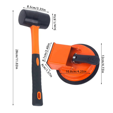 Heavy Duty Floor Seam Fix Kit With Vacuum Suction Lifter And Plank Grabbers For Wood Tile And Laminate Floors Secure Lifts