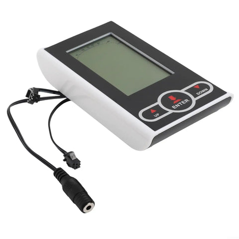 Replacement Exercise Bike Monitor Speedometer For Stationary Bikes And Ellipticals, Durable Plastic Display Connectors