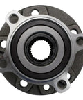 Heavy Duty Rear Wheel Bearing And Hub Assembly Pair For Fiat 500X All Wheel Drive built like iron, detailed view of bearing.