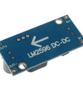 Top view of Adjustable Buck Converter Module 3A DC To DC Step Down From 3.2V To 35V To 1.25V To 30V With Solid Capacitors And Indicator LED Pack Of 6.