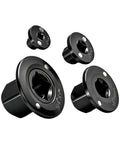 Grab This Epic 4 Pc Low Profile Socket Adapter Set For Serious Ratchet Impact Work With Recced Square Drive And Strong Magnets To Stop Striping And Slippage Totally Solid Stainless Steel Gear Your Mechanic Crew Will Love, 4-piece black steel adapters