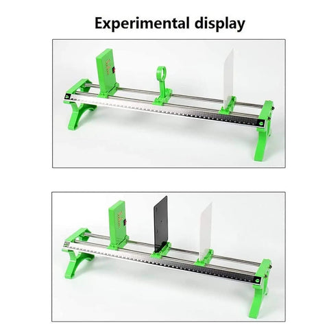 Physics Optics Lab Kit For Pinhole Imaging And Lens Experiments Versatile Optical Experiment Box Bench with ruler rail and screens