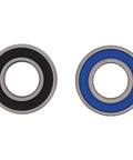 Front Wheel Bearing Kit For Harley CVO Road Glide Ultra 2015 2016 Replacement Meets OEM Specs And Delivers Smooth Ride With Easy Install And Long Lasting Performance, showing two bearings with black and blue seals.
