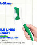 Deep Cleaning Brush Set For Household Use With Scrub Brush Kitchen Brush Tile Grout Brush And Groove Gap Brushes Versatile