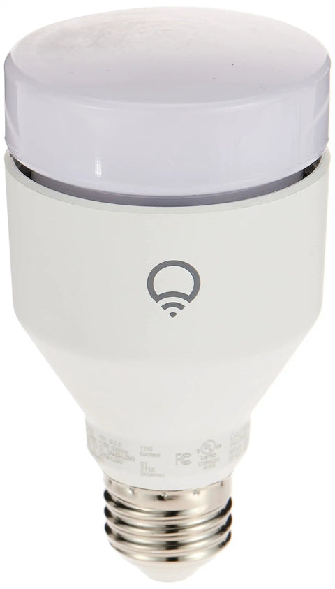 A19 Smart LED Light Bulb With 1100 Lumens, Billions Of Colors And Tunable White From 1500K To 9000K, No Hub Needed, Dimmable, Voice And App Control