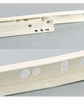 Close-up of Heavy Duty Drawer Track Slides For Two-Cabinet Furniture System No Fuss Glide For Computer Desk Drawers 10 Inch