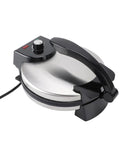 Duokon Electric Tortilla Press 10 Inch Non Stick With Adjustable Temp Stainless Steel Cover for cooking pancakes and quesadillas