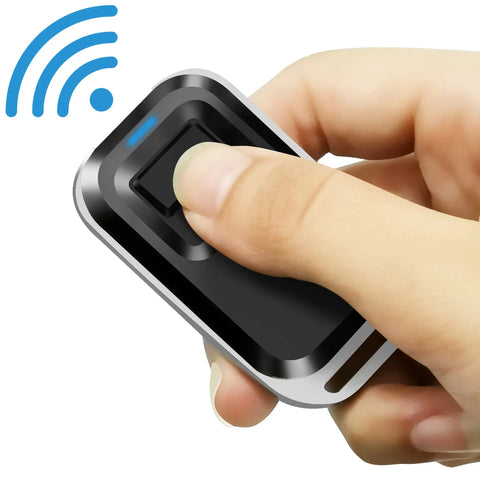 One Button RF Wireless Gate Opener Remote Transmitter 433.92MHz Fixed Code Empty Code Self Programmable By You No Fuss DIY Setup Long Range Reliable Security Gate Access