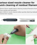 Creality 3D Printer Tools Kit, 74 pcs; assorted nozzle cleaning needles, cutters, scrapers for all FDM printers