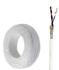 Top Shelf Four Conductor Shielded Twisted Pair Wire Featuring Tinned Copper Cores And FEP Jackets In 18 20 22 Or 24 AWG, 320FT roll.