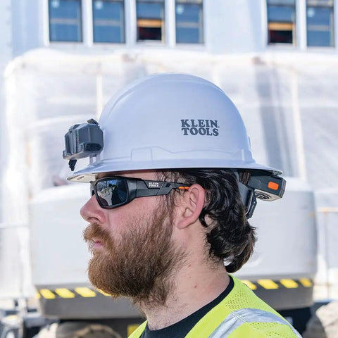 Rechargeable Portable Cooling Turbo Fan For Hard Hats And Safety Helmets Quiet 3-Speed with Dual-Mount Strap on hard hat