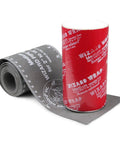 Heavy Duty Pipe Wrap Med 2 To 16 Inch Non Asbestos Heat Resistant Tape With Thick Edge For Easy Marking rolled display.