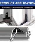 18 Pack Aluminum Extrusion Hardware Kit With 2020 3 Way Corner Brackets Inside Joints Sliding Hooks And Wrench For 20 Series Aluminum Extrusion