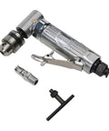 Heavy Duty Pneumatic Right Angle Die Grinder 15000 RPM Air Powered 90 Degree Drill Adapter with attachments and tools