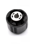 Heavy Duty Rear Motor Bushing Replacement For Tesla Model 3 And Model Y clean install side view of rubber bushing with metal insert.