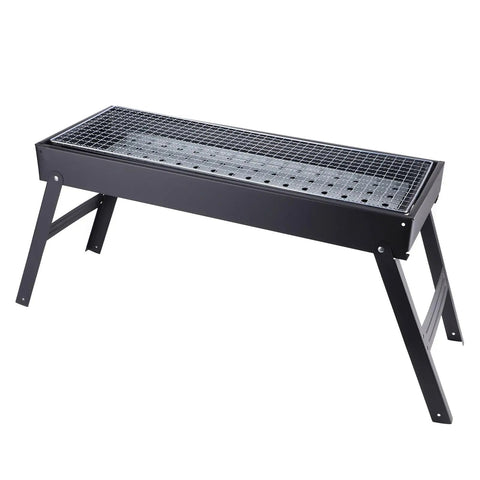 Portable Stainless Steel BBQ Grill for Camping and Picnics lightweight foldable outdoor grill with durable iron construction