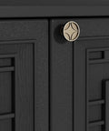 Close-up of black HDPE resin exterior of All Weather 62 Gallon Resin Deck Box For Outdoors, Waterproof Storage Cabinet For Patio Cushions.