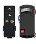 Universal Ceiling Fan Remote Control For Most AC Fans With 3 Speeds And Light Dimmer Replaces TX028C KUJCE10320 TR222A 2AAZPHD3