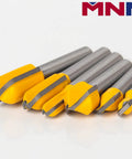 90 Degree V Groove And Round Nose Router Bit Set For Signmaking With 1/4 Inch Shank Includes 3D Lettering And Engraving Bits