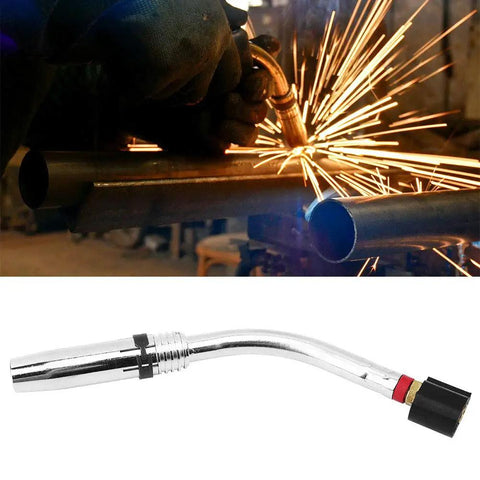 Top Tier Replacement Brass Swan Neck For Binzel MB 36KD Mig Gun Torch Maintenance Kit, curved brass welding torch piece