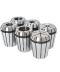 ER32 Spring Collet Set Six Piece One Eighth To Three Quarters Inch Range For CNC Milling Lathe Tooling And Work Holding Engraving Machine