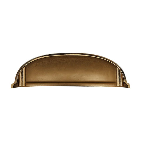 Cup Drawer Pulls 3 Inch 76mm Champagne Gold 10 Pack Cabinet Hardware