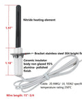 Universal 115V Round Silicon Nitride Hot Surface Igniter With Plug And Play Bracket OEM Replacement For Nordyne Furnaces 632504