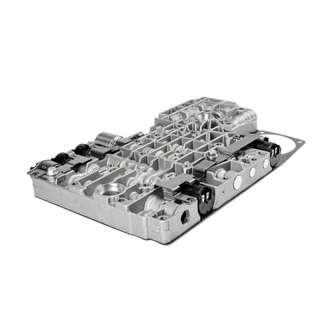 Top Tier Smooth Shifting Valve Body For Ford And Mazda B Series Transmissions, aluminum construction, automatic transmission component.