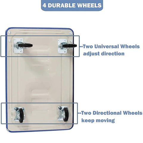 Heavy Duty Folding Platform Truck And Portable Hand Cart For Warehouse Moves Built Tough As Nails To Haul Six Hundred Sixty Pounds No Sweat Perfect For Home Office Or Factory Tasks