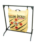 Bag Target Stand for Indoor and Outdoor Archery Practice Durable Adjustable Bag Holder on uneven ground with target bag