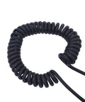 Coiled cable for Hands Free Two Way Pro Grade Radio Shoulder Microphone For Hytera Walkie Talkie With IP54 Water Resistant Clip On Mic