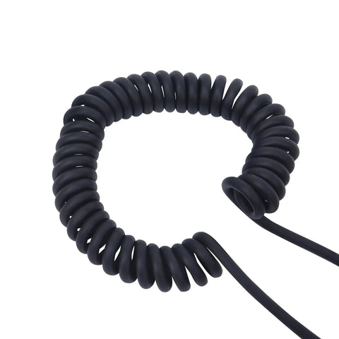 Coiled cable for Hands Free Two Way Pro Grade Radio Shoulder Microphone For Hytera Walkie Talkie With IP54 Water Resistant Clip On Mic