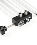 Aluminum Profile Drill Guide for 2020, 2040, 3030, 3060 European Standard Extrusion, Precision Drill Jig for Engineers and DIYers, 0.1mm Tolerance