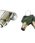 7 Pin Tubular Furniture Lock For Push Drawers And Cabinets Key Alike Zinc Alloy Housing And Cylinder M22xL23mm Includes One Key
