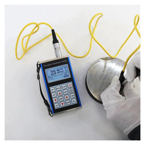 Grab And Go Digital Leeb Hardness Tester For Steel And Alloys With Knockout Accuracy Up To 960Hld measuring steel surface hardness.