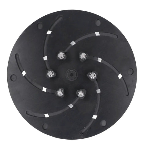 Rock Solid 300Mm Longworth Chuck For Wood Lathes Delivers Smooth Self Centering Spin And Hella Grippy Centrifugal Jaws M33 Thread aluminum alloy woodturning fixture top view