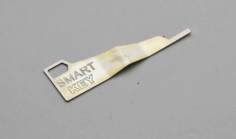 SmartKey Security Exterior Deadbolt With Keyed Entry In Satin Nickel Model 980 Quick Rekey Tool