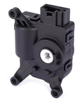 Top Notch HVAC Air Blend Door Actuator Fits Volkswagen And Audi Like Jetta Golf Atlas Tiguan close-up view showing black plastic design.