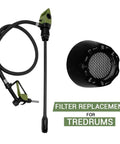 Upgraded Replacement Mesh Filter Cap For Electric Oil Drum Pump 55mm with hose attachment for Tredrums S and T models.