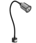 12W LED Desk Lamp With Magnetic Base And Adjustable Gooseneck for Sewing Machine Workbenches CNC Machines Craft Tables and Workshop Use