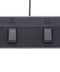 Footswitch for 60W Acoustic Guitar And Vocals Combo Amplifier With Real-Time Harmony, two-button A/B switch top view