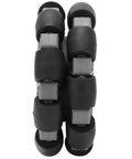 100mm omni-directional wheels with grey square rollers, black hubs, multiple wheels stacked